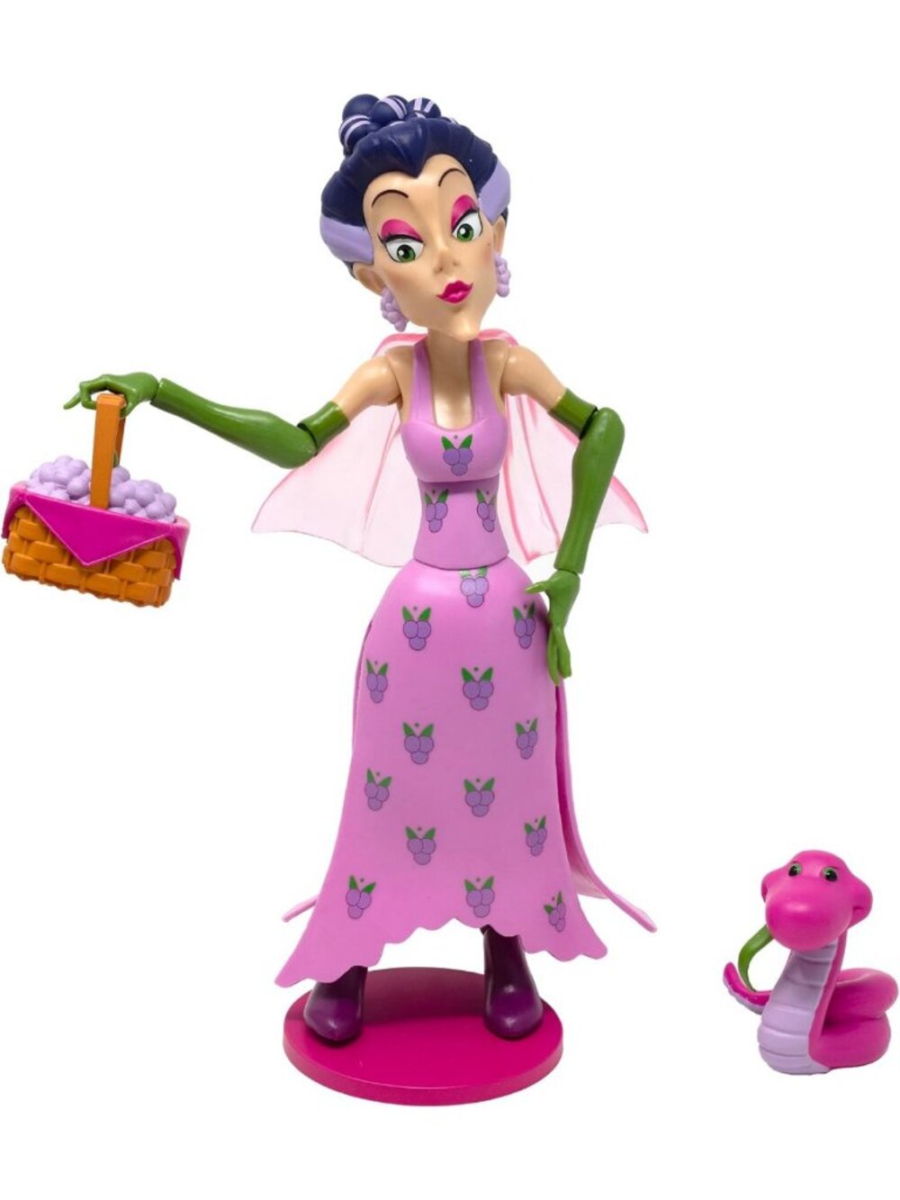 Deluxe Strawberry Shortcake Sour Grapes Action Figure - Articulated, Scented